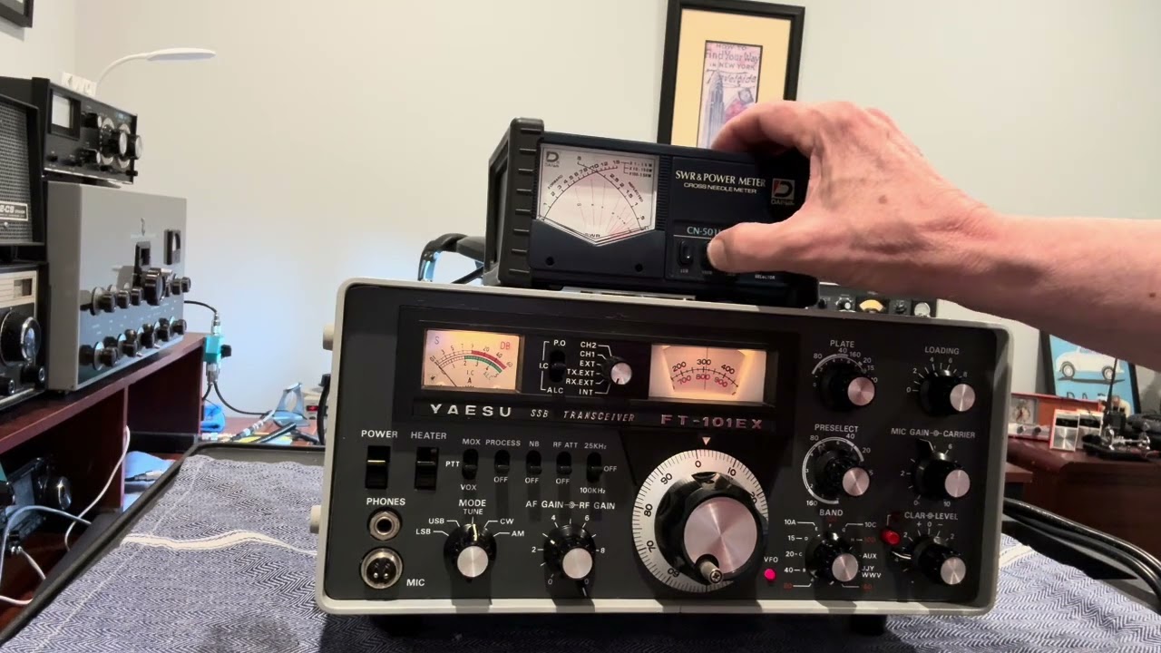 Project #21 Yaesu FT-101EX - YouTube