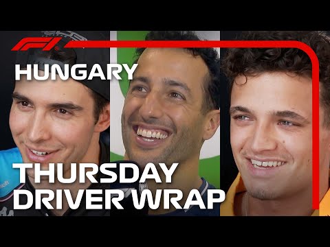 Thursday Drivers' Wrap | 2023 Hungarian Grand Prix