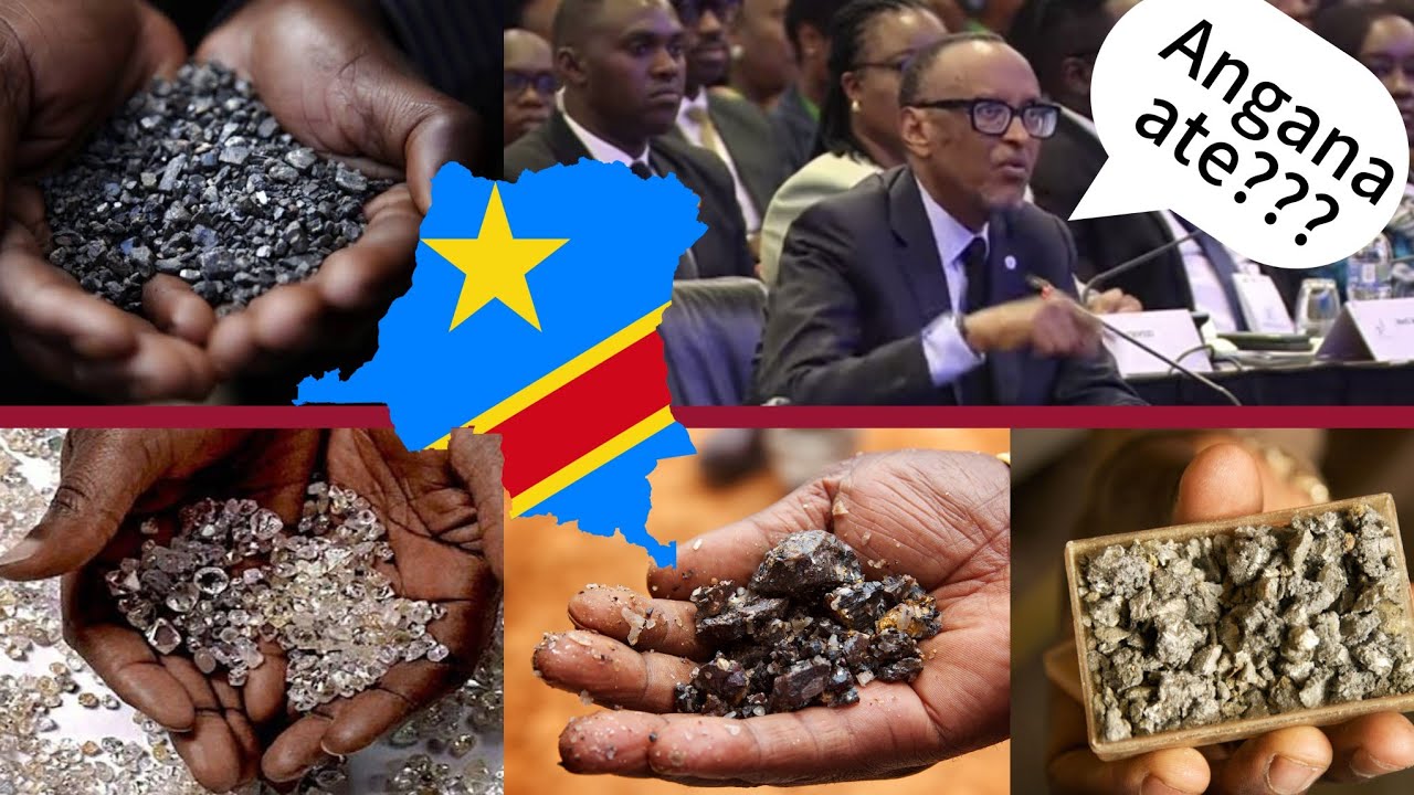 President Paul Kagame avuze amagambo akomeye kubavuga ko u Rwanda rusahura amabuye yo muri Congo.