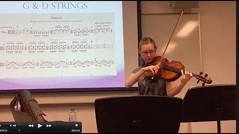 Double Stop Exercises for Viola by Roland Vamos