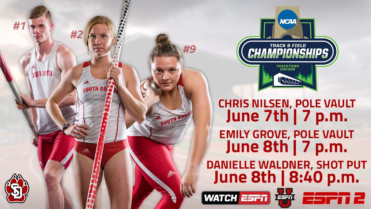 coyotes don edwards South Dakota Track Team Heads to Eugene