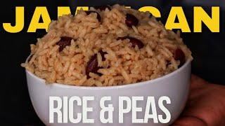 HOW TO MAKE JAMAICAN RICE & PEAS WITH COCONUT MILK POWEDER THAT CAN BE EATEN ON ITS OWN | HawtChef