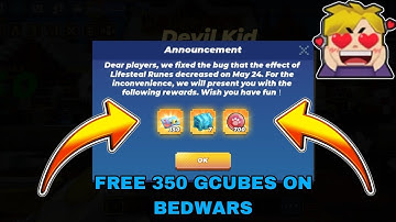 Free Gcubes!(Leeching Is Back)(BlockmanGo:Bedwars)