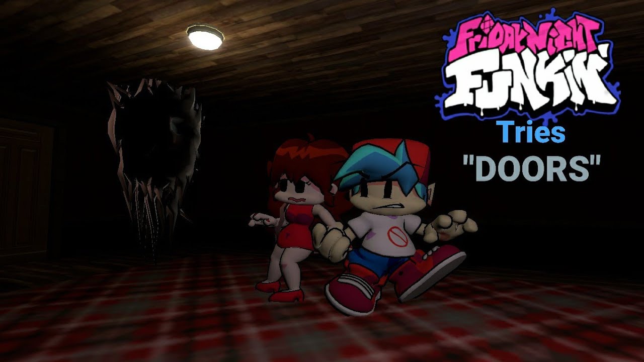 FNF Tries "DOORS" YouTube