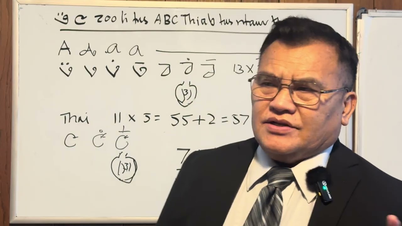 Vlm li cas tus ntawv keeb vau ho zoo li tus askiv thiab tus ntawv thaib 12/26/25