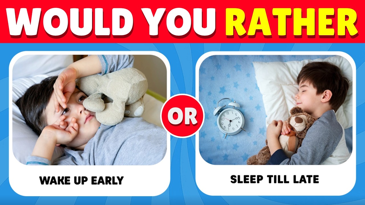Would You Rather Childhood Edition Fun Zone 2026 YouTube 