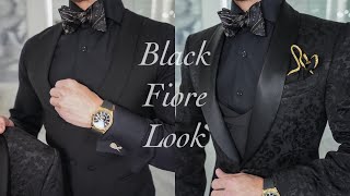 The Ultimate Black And Gold Tuxedo | Mens Suit Style | #Shorts - Youtube