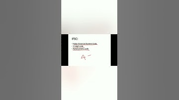 About IFSC CODE | in Tamil | #shorts | banking Awareness | CA sHorTz with Hny