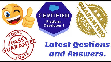 Part#4: (CRT-450) Salesforce Certified Platform Developer I (PD1):  Questions and Answers
