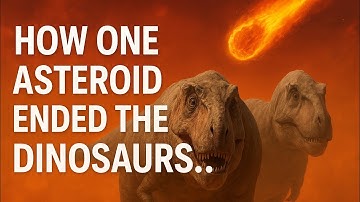 "How an Asteroid Ended the Age of Dinosaurs"🦖😥💥The Day the Sky Fell