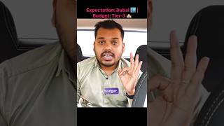 Client expectations Dubai wali… budget Tier-3 city wala 😅 #RealEstateTruth
