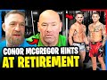 BREAKING! Conor McGregor HINTS at RETIREMENT! Dustin Poirier vs Michael Chandler UFC 281, Dana White