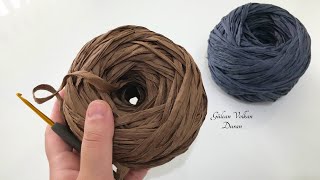 🧶Sert Rafya İpiniz Var Ve Öremiyorsanız Bu Yöntemi Mutlaka Deneyiniz👩🔬 Resimi