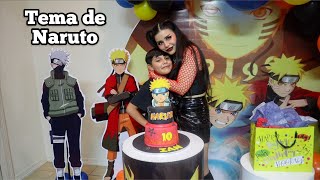 FIESTA DE CUMPLEAÑOS 10 DE IAN |Con tema de Naruto