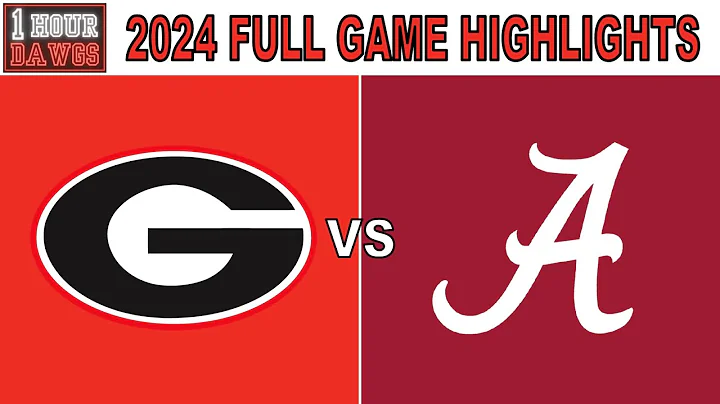 Georgia vs Alabama 2024 | Full Game Highlights - Every Play | College Football Week 5 | 1 Hour Dawgs