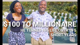 HE MOVED FROM THE UNITED STATES TO GHANA, LIVED ON $100 & IS NOW A MILLIONAIRE!