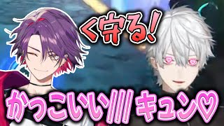 【3視点】雲雀のワンプレーで恋する乙女になる葛葉【切り抜き/奈羅花/渡会雲雀/ましろ/椎名唯華/にじさんじ/ワンパン杯/OW】