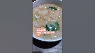 SEBLAK Kerupuk ... #shorts #food #seblak #seblakkerupuk #mie #homemade #makanenak