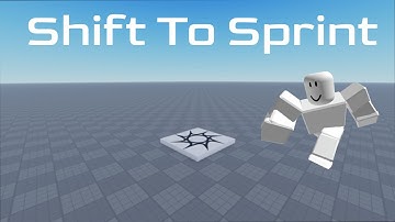 How to make a Shift To Sprint in Roblox Studio