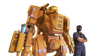 【HEAVENS -THE BOY AND HIS ROBOT-】How to Make robot with Cardboard