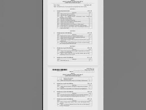 Computer system security aktu Previous year question paper #aktu - YouTube