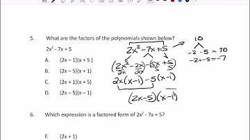 Unit 6 (Pt 2) Test Review - Video and Answers