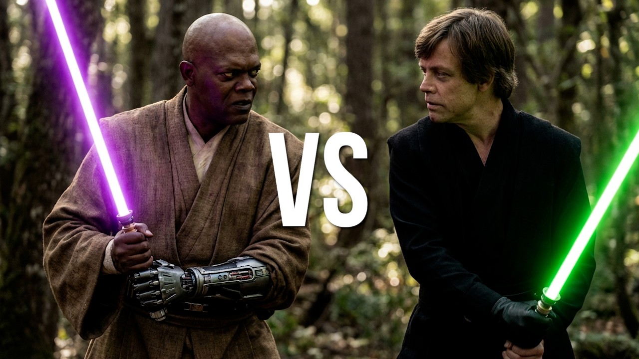 What if Mace Windy Survived and Confronted Luke Skywalker?