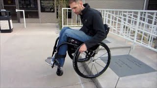 Handling Curbs in a Wheelchair