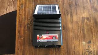 Rural King Country Way Solar Electric Fence Energizer Battery Connection Hookup