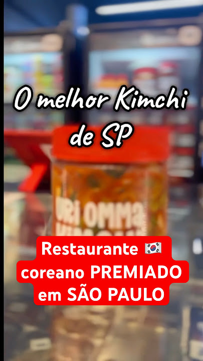 O MELHOR KIMCHI DE SP? REVIEW do PREMIADO restaurante coreano URI OMMA KIMCHI!