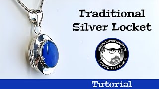 Making a Simple Traditional Locket: A Silversmithing Tutorial