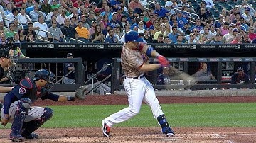 ATL@NYM: Wright delivers a solo homer to left field