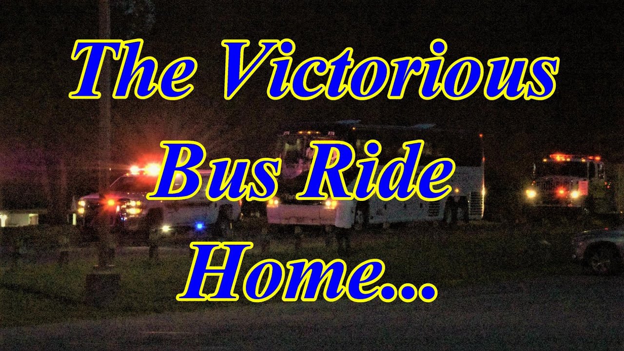 The APHS Varsity's Victorious Bus Ride Home - 06-12-22 - YouTube