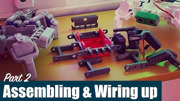 Assembling and wiring up the SMARS Quad Robot