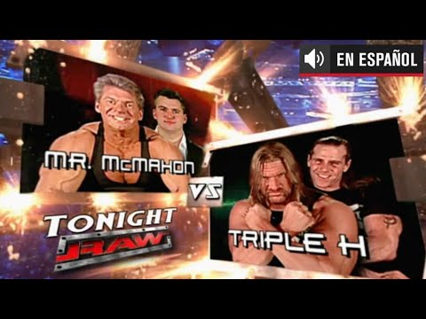 Lucha Completa: Triple H VS Mr. Mcmahon | No Holds Barred Match | Raw 11/09/06 [Español Latino] HD