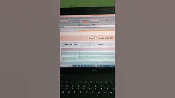 How to Use the NOW Formula in Excel | Insert Current Date & Time Automatically. #techtutorial #om