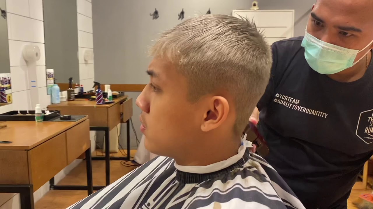  BLEACHING  RAMBUT  DAN COBA GAYA RAMBUT  BARU YouTube