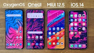 OxygenOS vs OneUI vs MIUI vs iOS COMPARISON - WHICH SHOULD YOU USE?