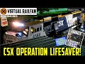 CSX 4568 OPERATION LIFESAVER! NS 1234, CHATTANOOGA SPEEDSTERS, BEE LINE IN ELKHART &amp; MORE 4/3&amp;4/23