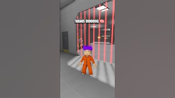 Thanos escape BARRY ALIEN BASE PRISON RUN 🧠#roblox #shorts