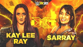 WWE 2K20 - NXT - Kay Lee Ray vs Sarray Wealth