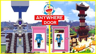 Making Anywhere Door In Minecraft ! @Chapati Hindustani Gamer, @Techno Gamerz, Hindustani Gamer Logy