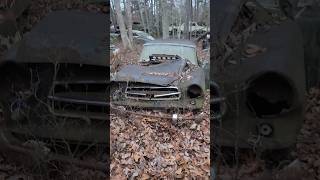 There's The Borgward! Borgward Isabella junkyard find #automobile #germancars #obscure #abandoned