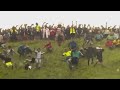Australian claims prize at uk cheese rolling competition