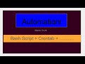 How to Automate Single or Multiple Batch Scripts to run on schedule - Using Crontab in Linux