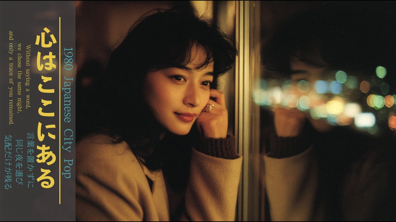 【涙がこぼれた冬の夜に】心あたたまる青春バラード｜80年代シティポップバラード