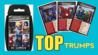 *TOP TRUMPS* *DC COMICS, WHO IS THE STRONGEST **CARD GAME*
