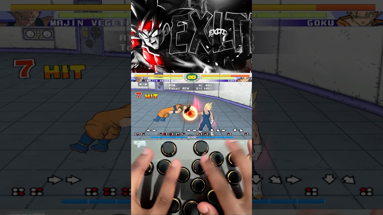 Super Dragon Ball Z 🐉 - Majin Vegeta Combo 