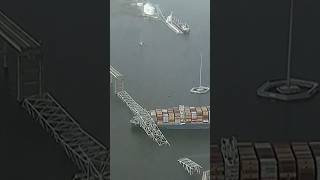 Baltimore Bridge: Aerial Video Shows Extent of Damage