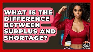 Famous What Is The Difference Between Surplus And Shortage? - Socialism Explained Profile
